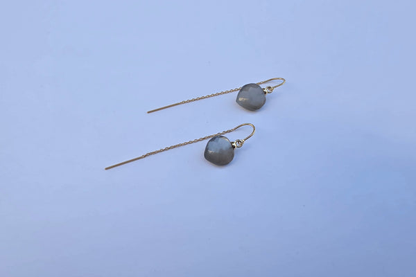 Gray Moonstone Threaders
