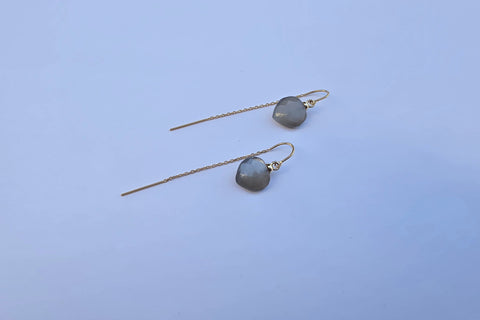 Gray Moonstone Threaders