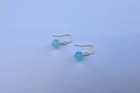 Aqua Chalcedony Drops