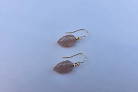 Pink Moonstone Drops