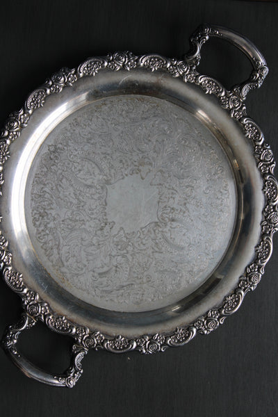 Ornate Circular Tray