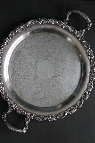 Ornate Circular Tray