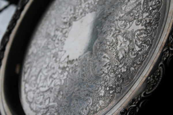 Ornate Circular Tray