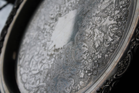 Ornate Circular Tray