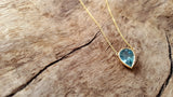 Aquamarine Necklace, fine jewelry, made in washington